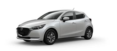 Mazda2 R 6Auto Hatch G15 Pure Snowflake White Pearl - Hero Image