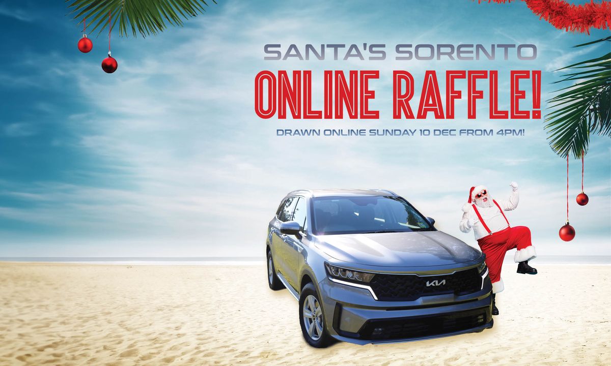 Sun Santa Raffle RaffleTix | WYONG ROOS FOUNDATION - SANTA'S SORENTO RAFFLE