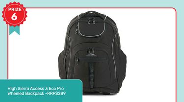 High Sierra Access 3 Eco Pro Wheeled Backpack - Hero Image