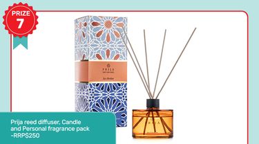 Prija Reed Diffuser, Candle and Personal Frangrance Pack - Hero Image