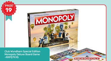 Club Wyndham Special Edition Monopoly Deluxe Board Game - Hero Image