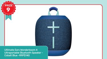 Ultimate Ears Wonderboom 4 Ultraportable Bluetooth Speaker - Cobalt Blue - Hero Image
