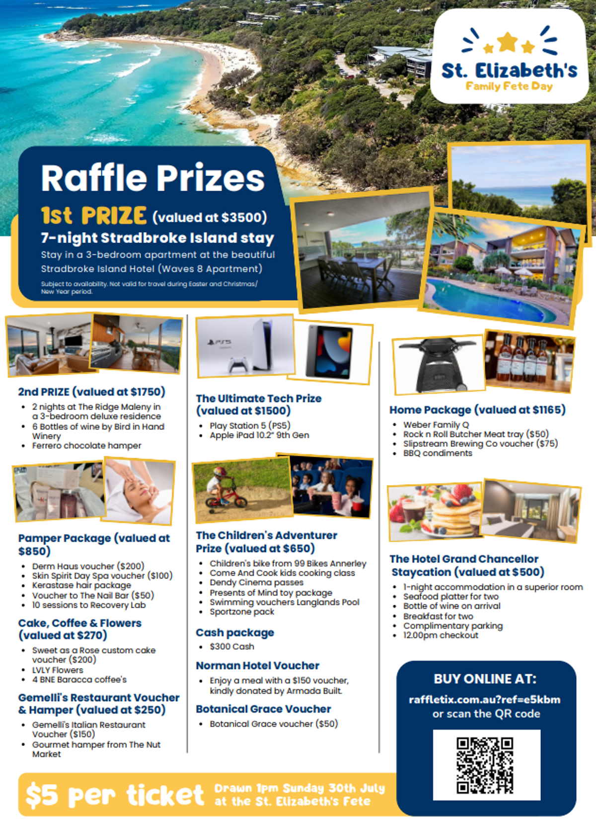 Children's Raffle Fun Family Fun Day Raffle (St Elizabeth's Primary School)