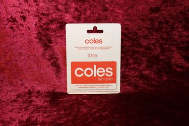 Coles $100 Gift Card - Hero Image