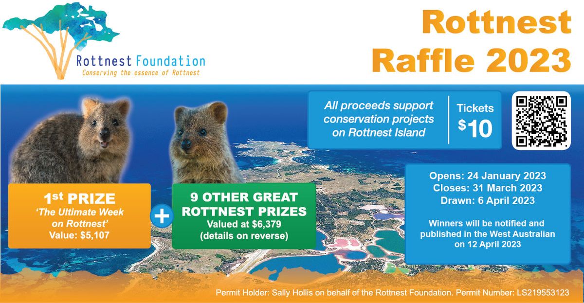 Rottnest Foundation Raffle 2023