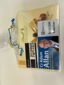 $100 Rosscos Voucher and Chocolates - Cr Adam Allan - Hero Image