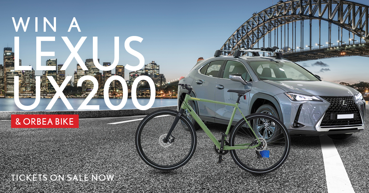 Win A Lexus UX200 And An Orbea Bike 