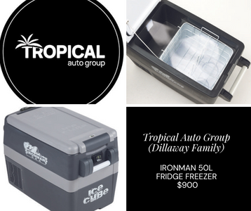 Tropical Auto Group Ironman 50 L Fridge Freezer - Hero Image