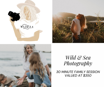 Wild & Sea Photography 30 minute family photos session - Hero Image