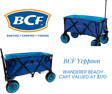 BCF Yeppoon Beach Cart - Hero Image