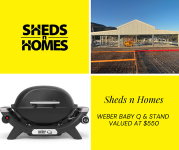 Sheds n Homes - Weber Baby Q - Hero Image