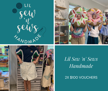 Lil Sew 'n' Sews Handmade voucher - Hero Image