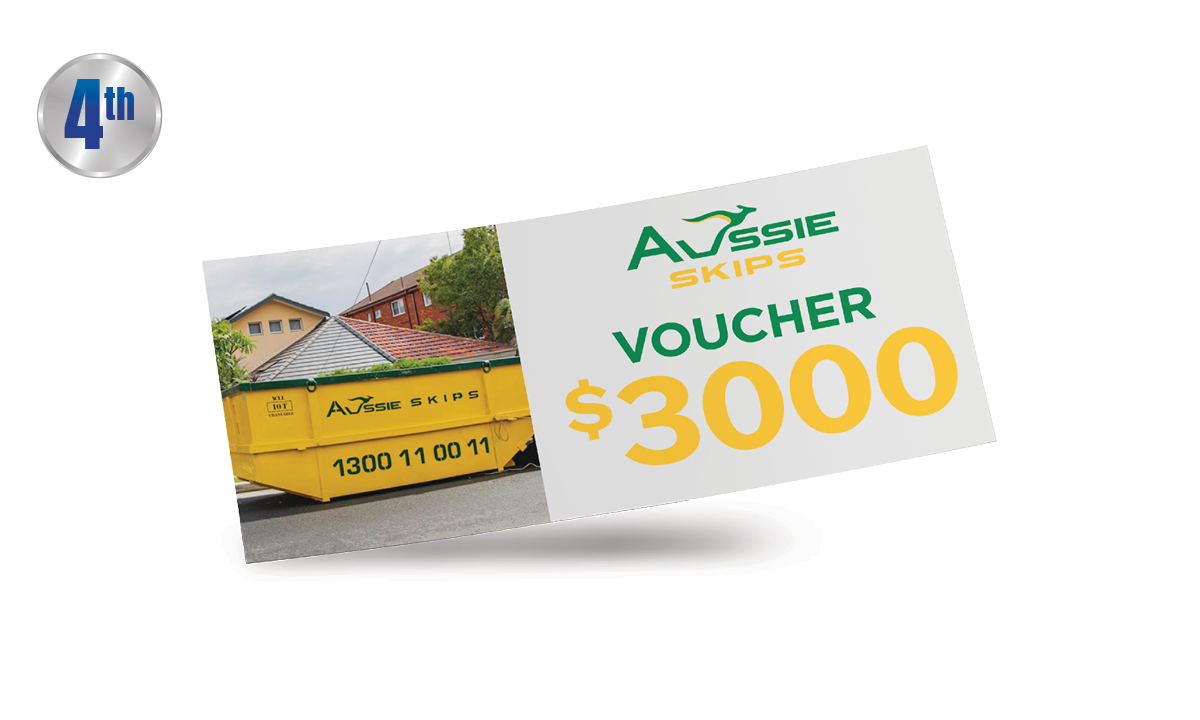 Aussie Skip Bin Vouchers - Hero image