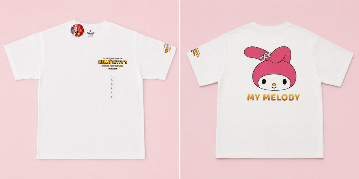 Hello Kitty - Musical Edition T-Shirt  [ WHITE / L ] - Hero image