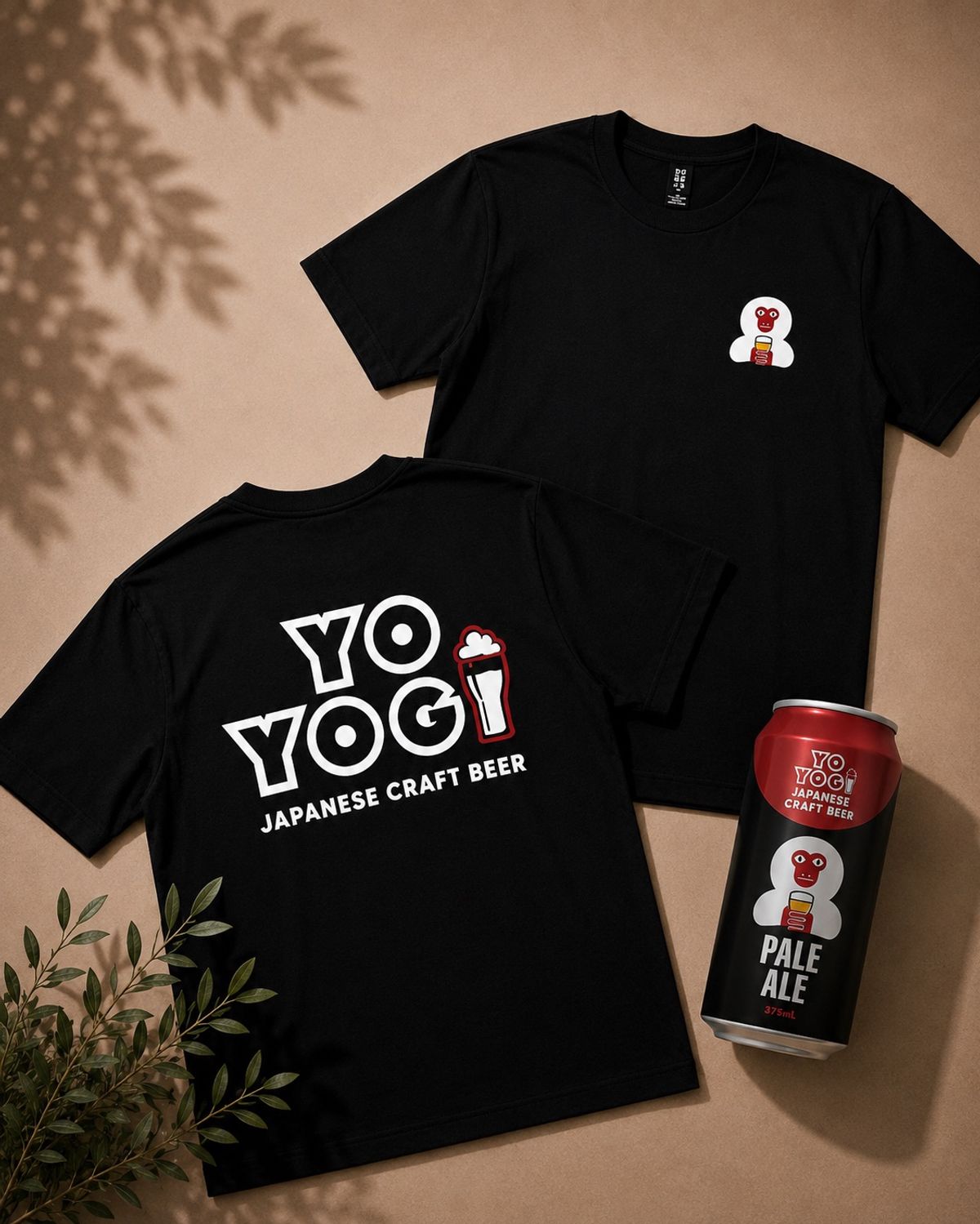 Yoyogi Japanese Craft Beer & T-Shirt Set A - Hero image