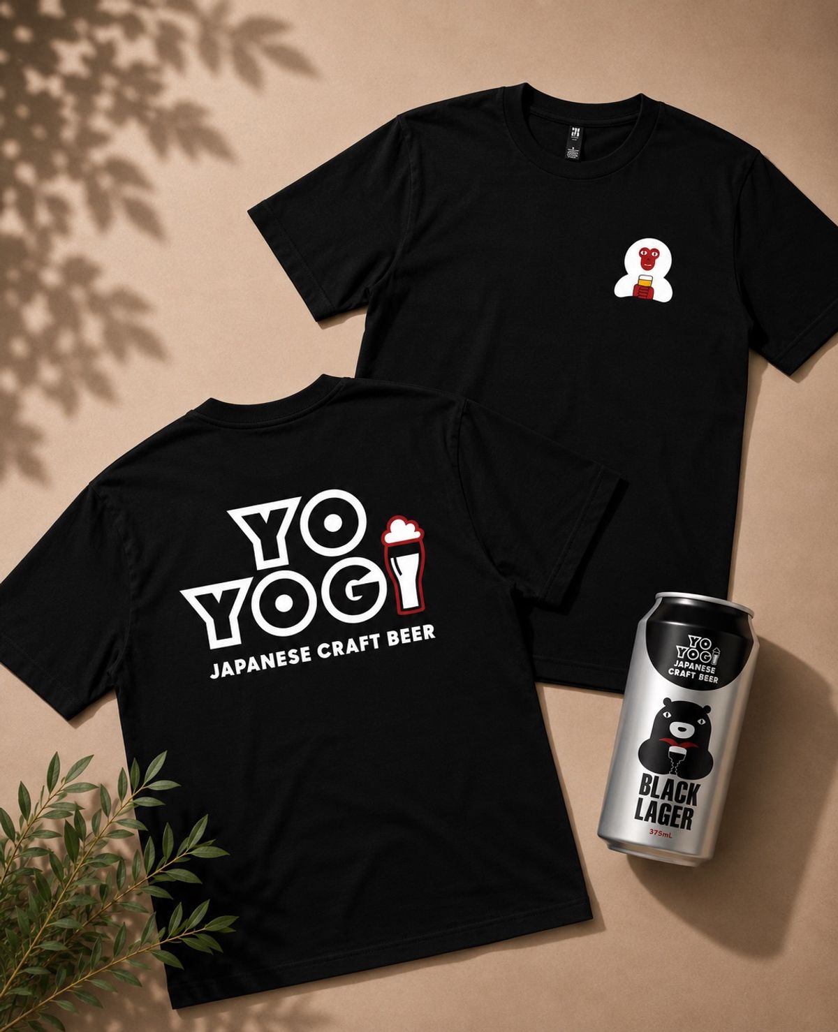 Yoyogi Japanese Craft Beer & T-Shirt Set B - Hero image