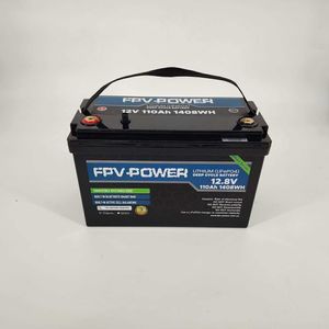 FPV 12v 110AH Lithium Battery - Hero Image