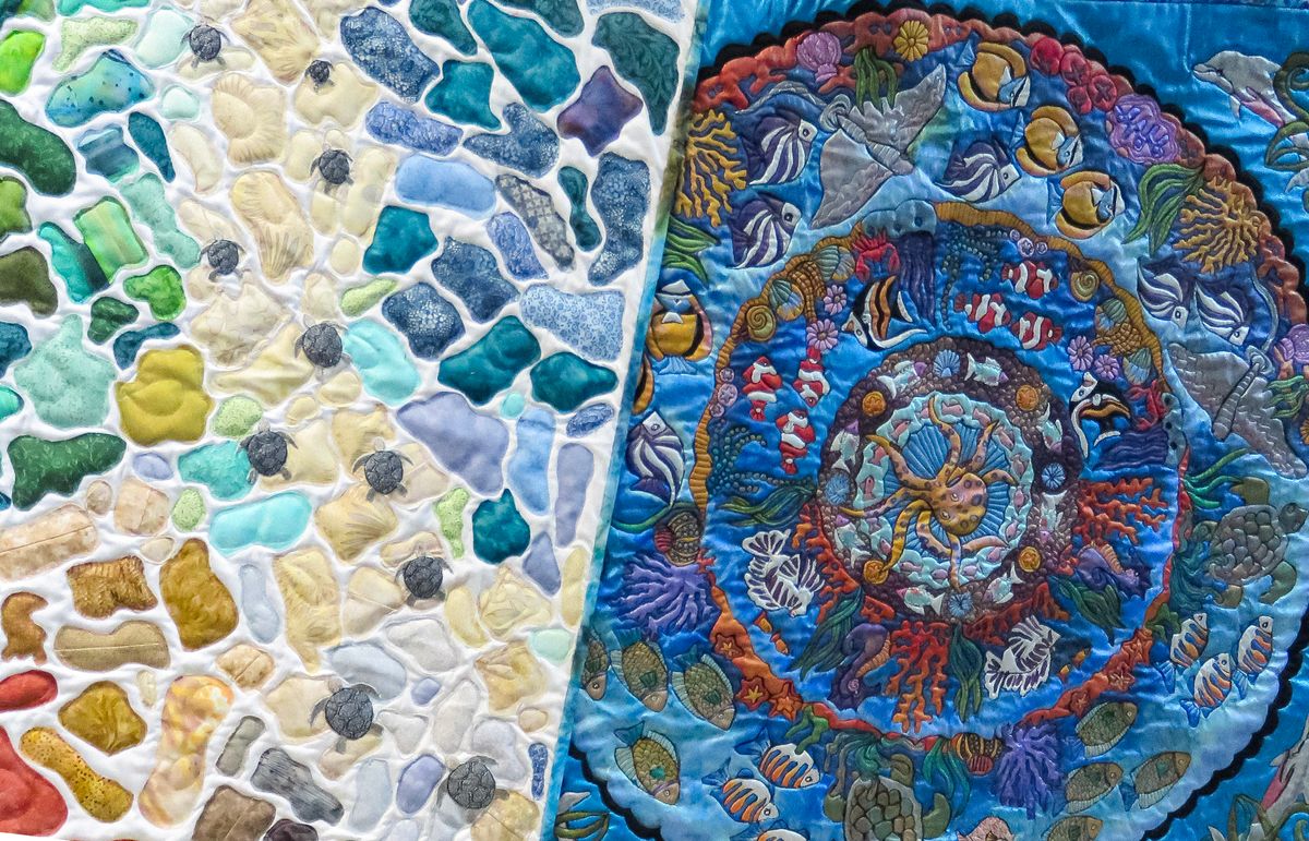 Two Handcrafted Artisan Quilts - Hero image
