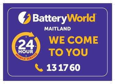 Battery World Maitland - Logo