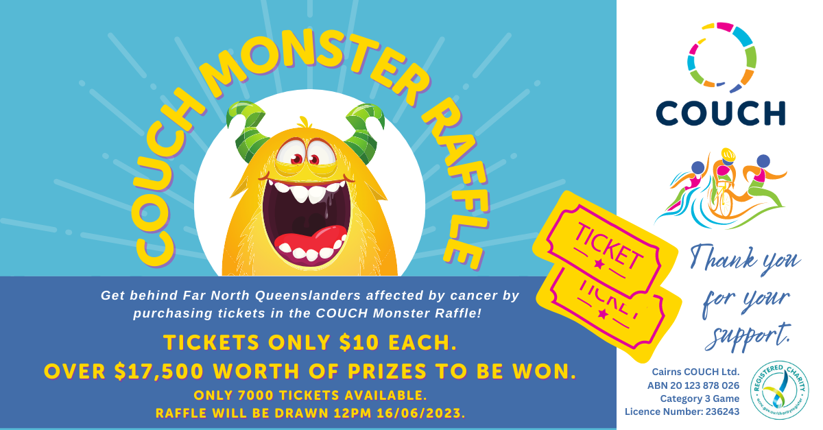 RaffleTix | COUCH MONSTER RAFFLE