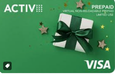 1st Prize Visa Card - Hero Image
