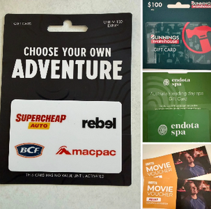 2ND PRIZE - GIFT CARDS - Hero Image