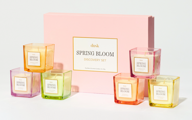 Dusk Spring Bloom Candle Discovery Set 6 x 55g - Hero Image