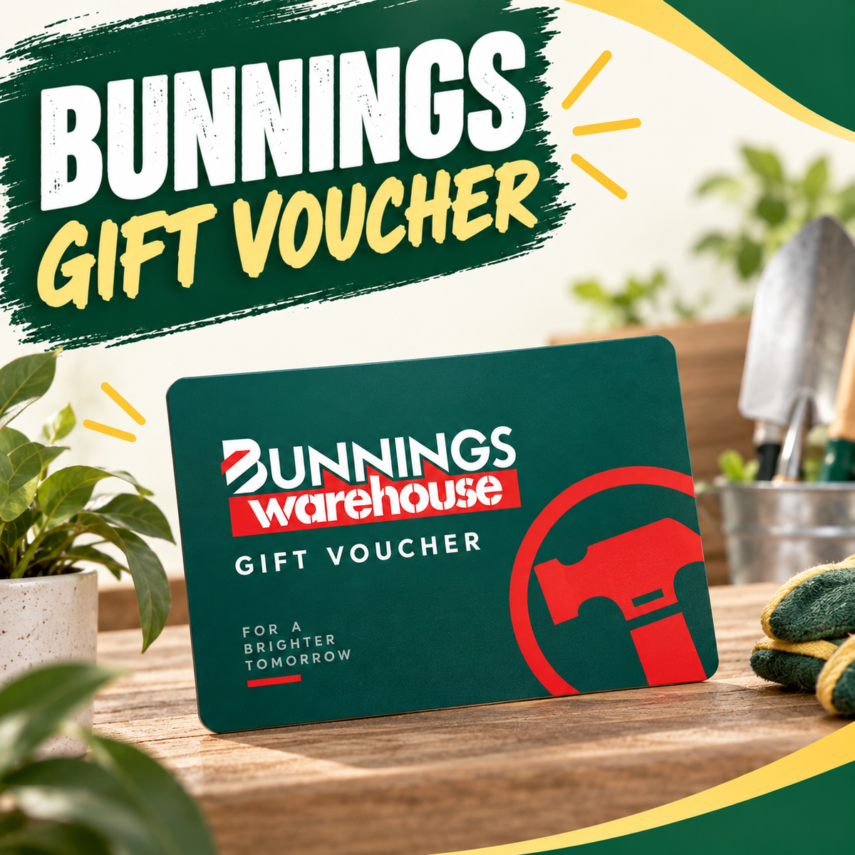 Bunnings Gift Voucher - Hero image