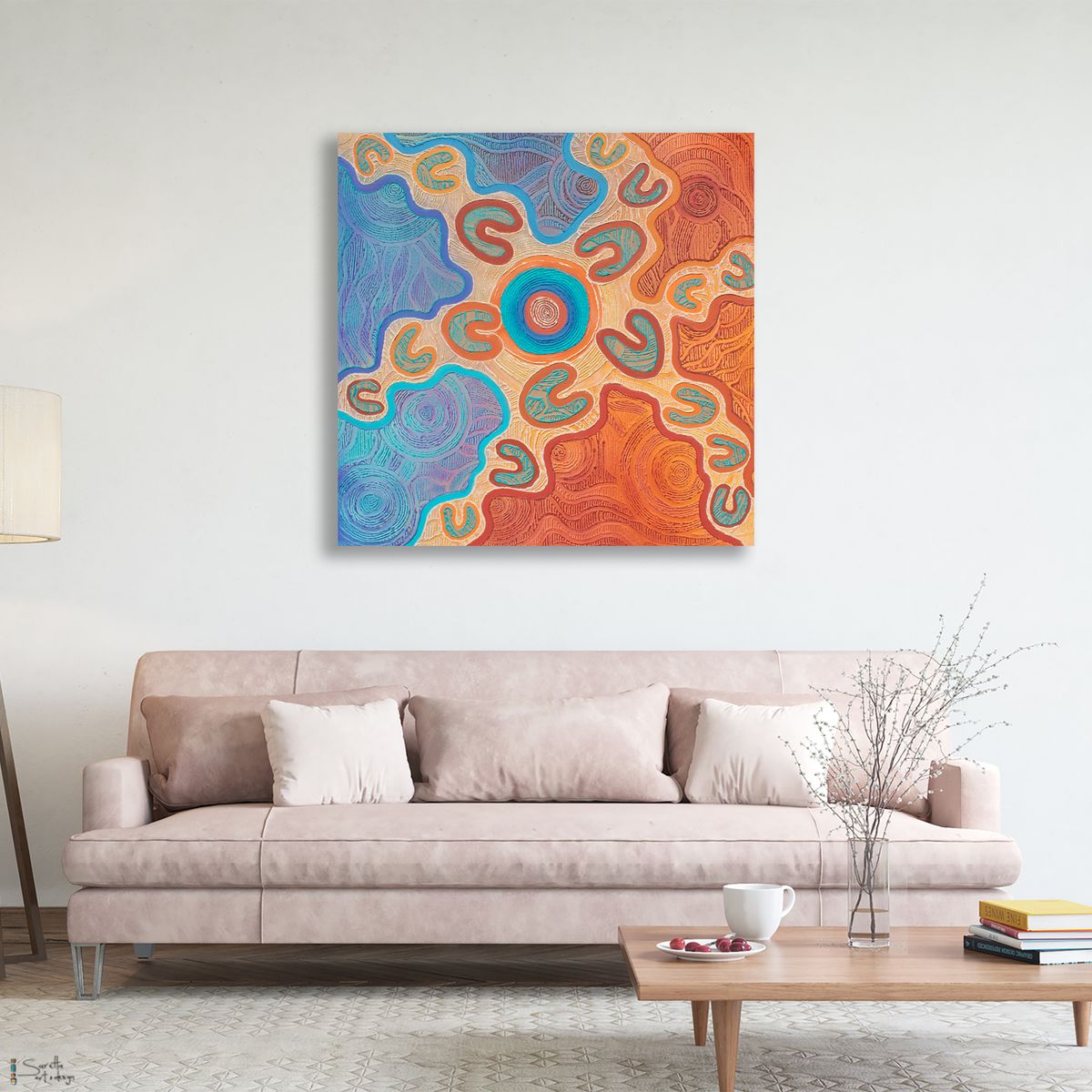 First Prize – Gathering Across Country by Saretta - Hero image