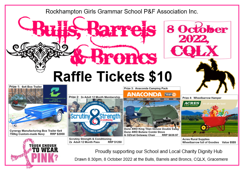 2022 Bulls, Barrels & Broncs Raffle