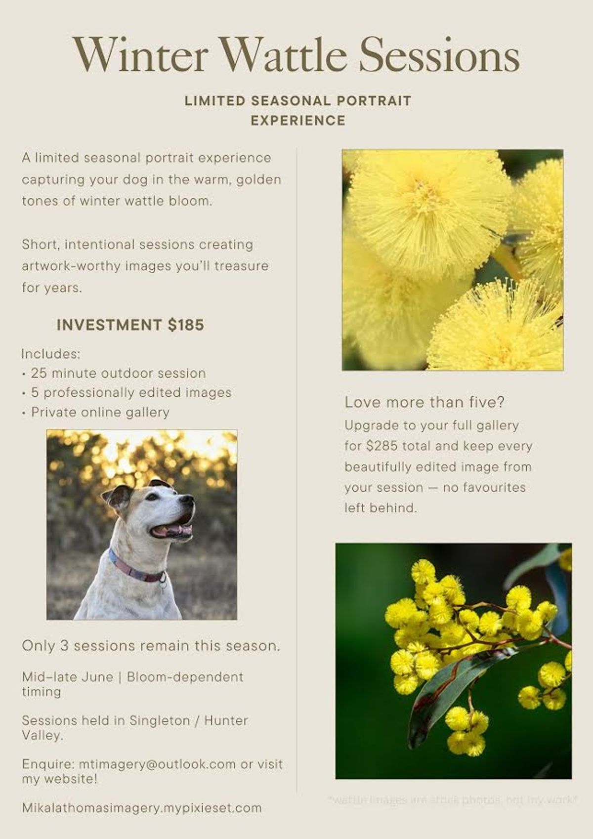 Mikala Thomas Imagery Voucher - Hero image