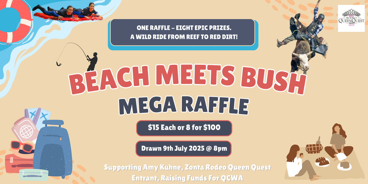 Seaside Raffle RaffleTix | Beach Meets Bush Mega Raffle