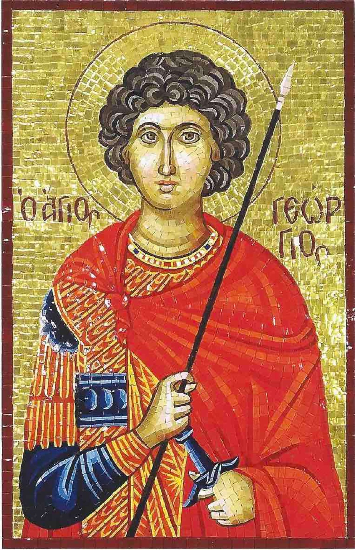 Mosaic Icon - Saint George - Hero image