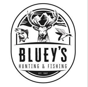 Bluey's Hunting & Fishing - Logo