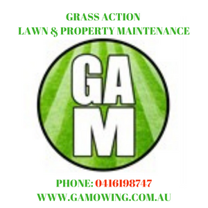 Grass Action Lawn & Property Maintenance - Logo
