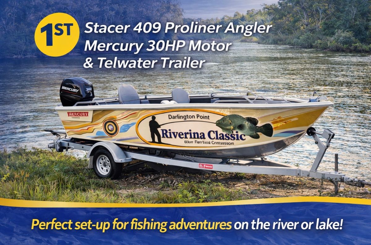 Stacer 409 Proliner Angler, Mercury 30HP Motor & Tewater Trailer - Hero image