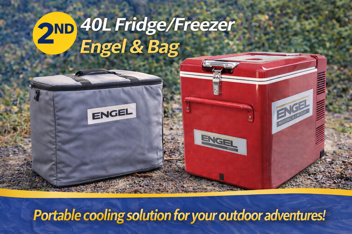 Engel 40L Fridge/Freezer with Protective Cover - Hero image
