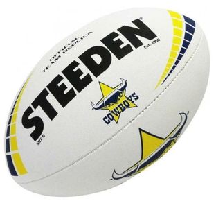 TOYOTA NORTH QLD COWBOYS - SIGNED FOOTBALL - Hero Image