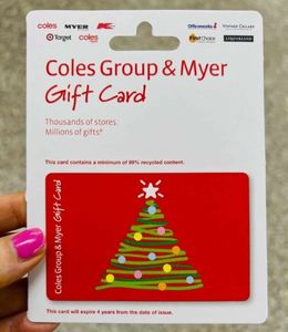COLES & MYER GROUP GIFT VOUCHER - Hero Image