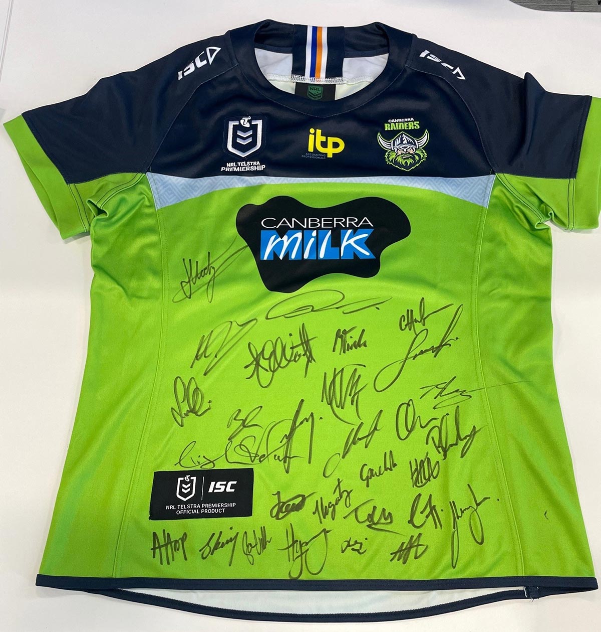 Signed Raiders Home Jersey - Image 1