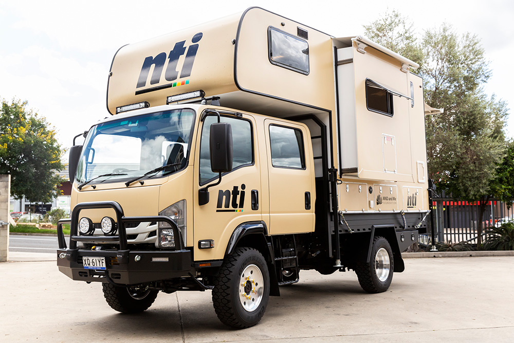 2021 Isuzu 4x4 Trayback with Austral Motorhomes Slide on Camper - Image 1