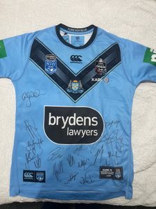 Signed NSW Blues 2020 Jersey - Hero Image