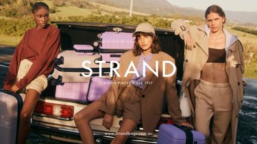Travel accessories and luggage pack from Strand - Hero Image