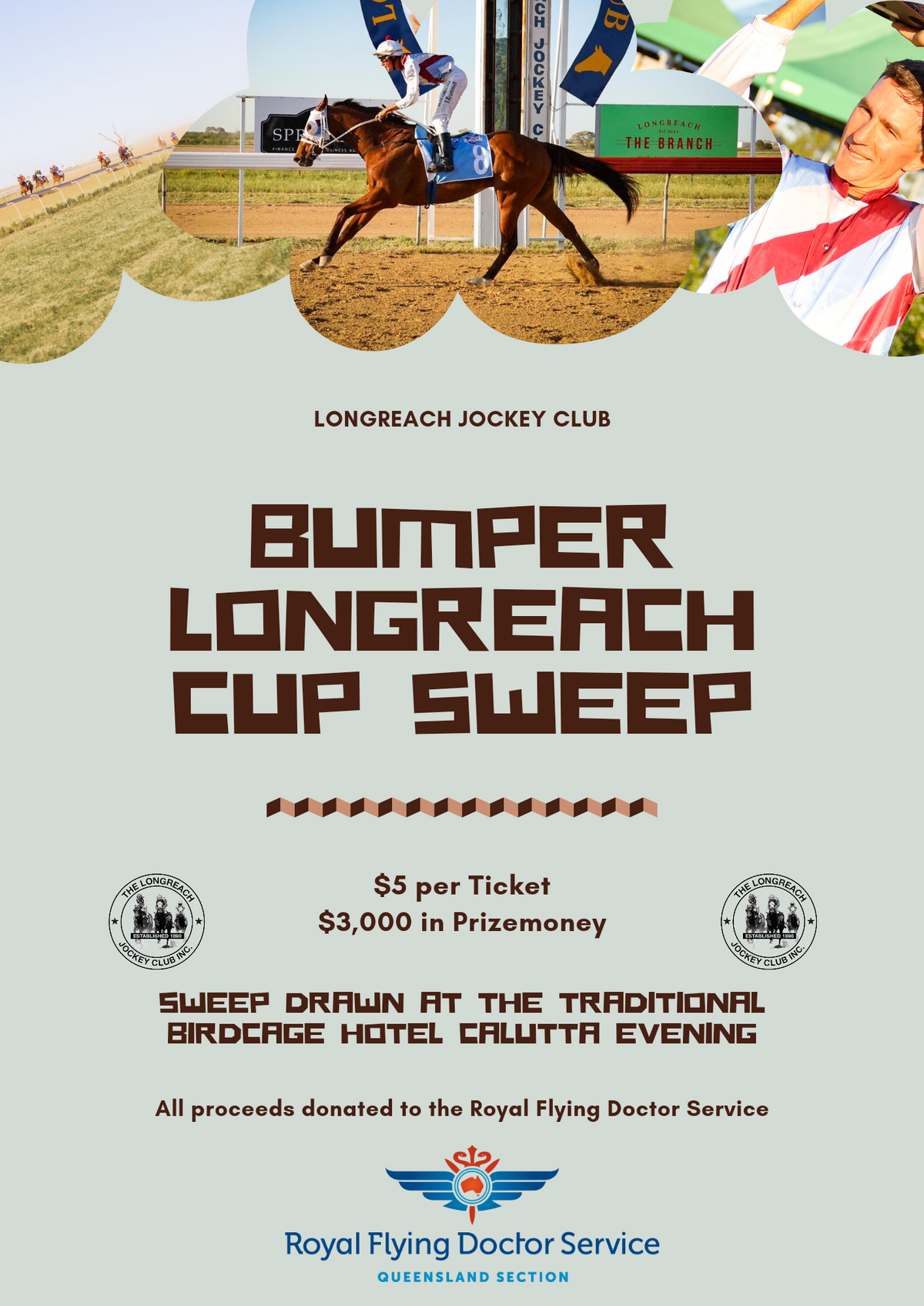 Bumper Raffle RaffleTix | Bumper Longreach Cup Sweep