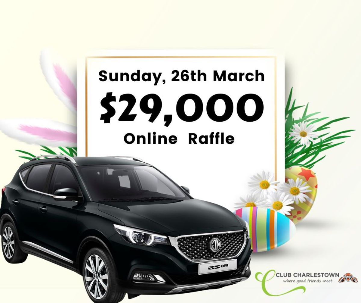 Current Car Raffles RaffleTix | Win A MG ZS Excite Online CAR Raffle