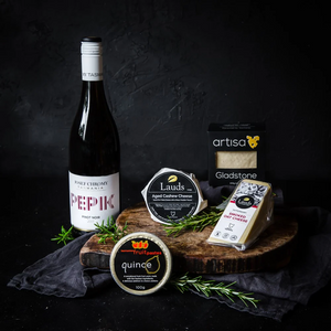 Vegan Cheese with Vegan Wine - Hero Image