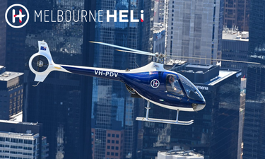 Gift Voucher for Your Choice of a Scenic City Flight or Personal Flying Lesson with Melbourne Heli - Hero Image