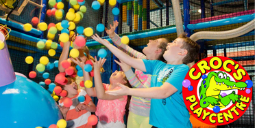 Ten Single Entry Passes to Crocs Playcentre Keilor Park - Hero Image