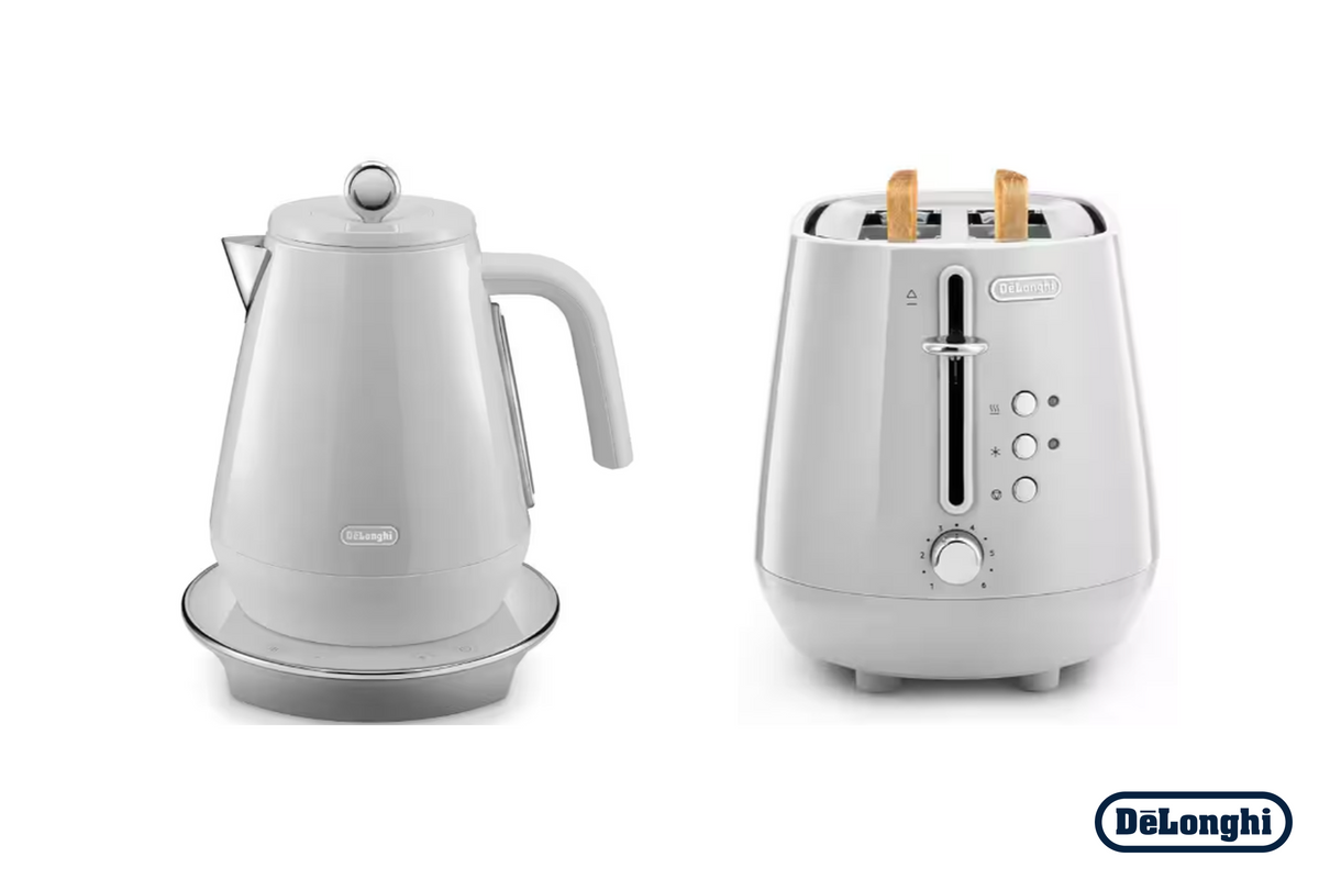 De'Longhi Eclettica SpecialTea Kettle  + 2 Slice Toaster - Hero image