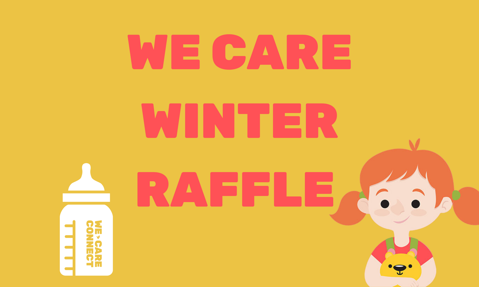 We Care Winter Raffle - Over $5,000 prizes to be won